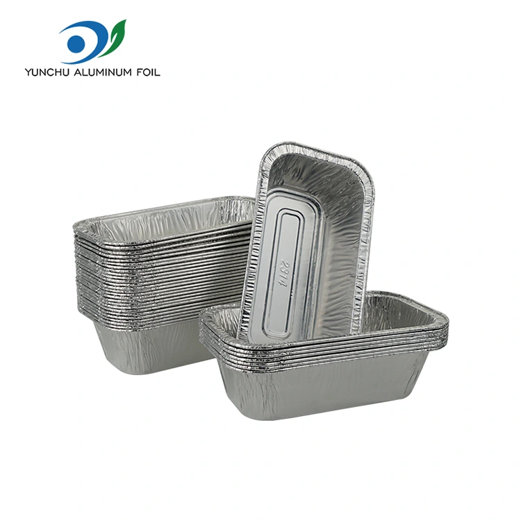 Ristkülikukujuline praepann, küpsetades hõbedase alumiiniumfooliumi anumaid Ristkülikukujuline praepann, küpsetades hõbedase alumiiniumfooliumi anumaid