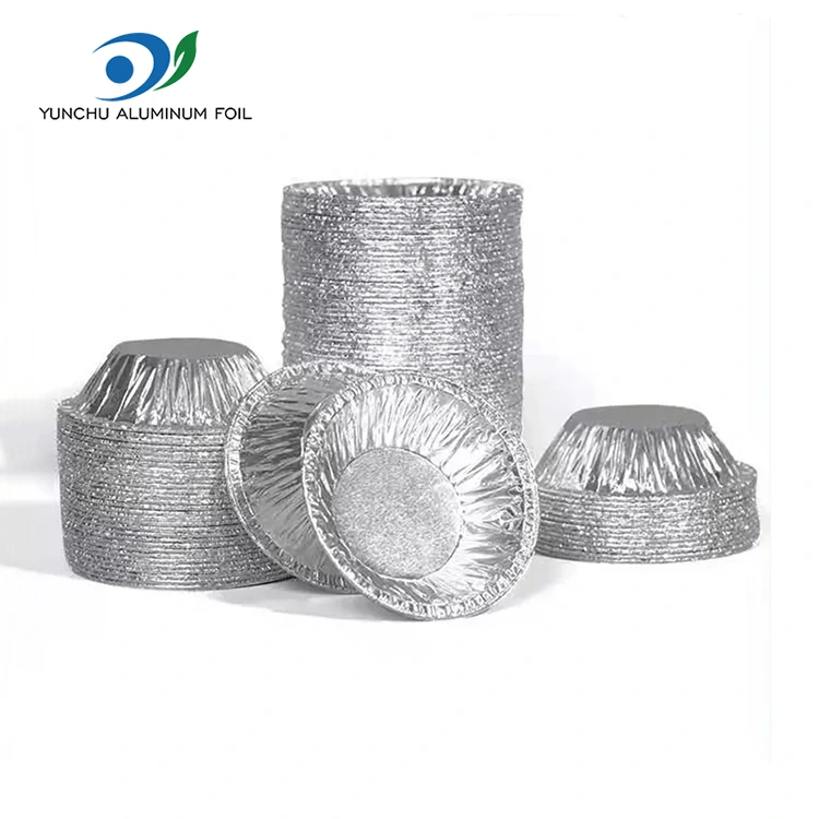 Ümmargune hapukassalus hõbedase alumiiniumfooliumi toidumahuti Ümmargune hapukassalus hõbedase alumiiniumfooliumi toidumahuti