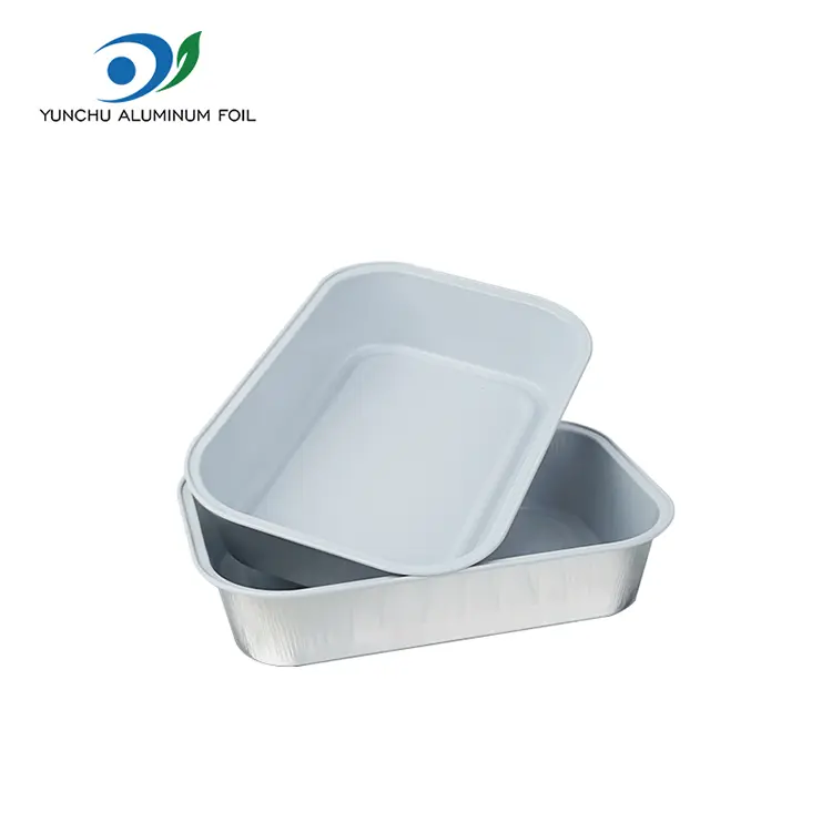 Kortsuvabade toitlustusettevõtte alumiiniumfooliumi konteinerid