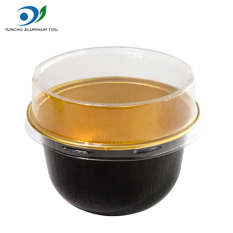 Mis on ümmarguse küpsetamise sileda seinaga alumiiniumfooliumist mahutid?