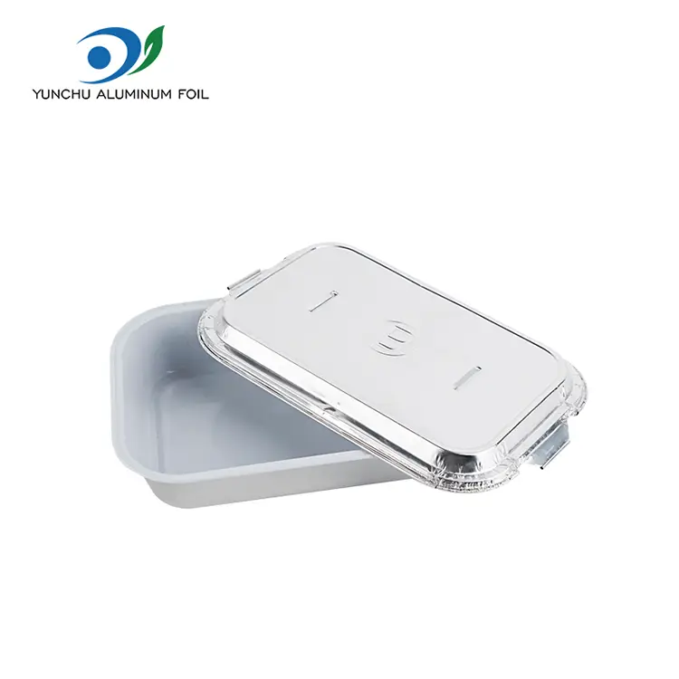 Kortsuvabade toitlustusettevõtte alumiiniumfooliumi konteinerid