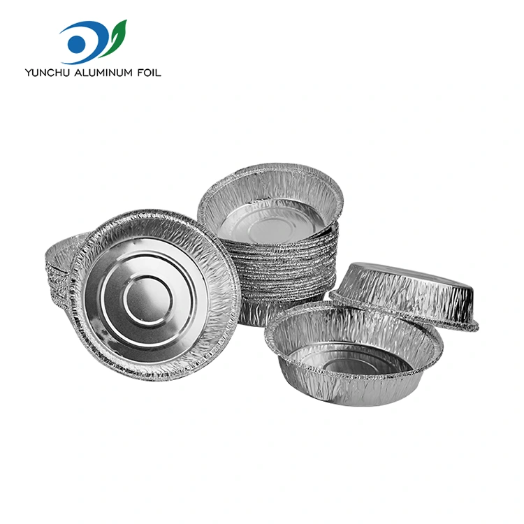 Ümmargune õhu praepann küpsetussalv hõbedase alumiiniumfooliumi anumad
