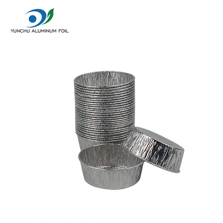 Koogi küpsetustass hõbedase alumiiniumfooliumi toidumahuti