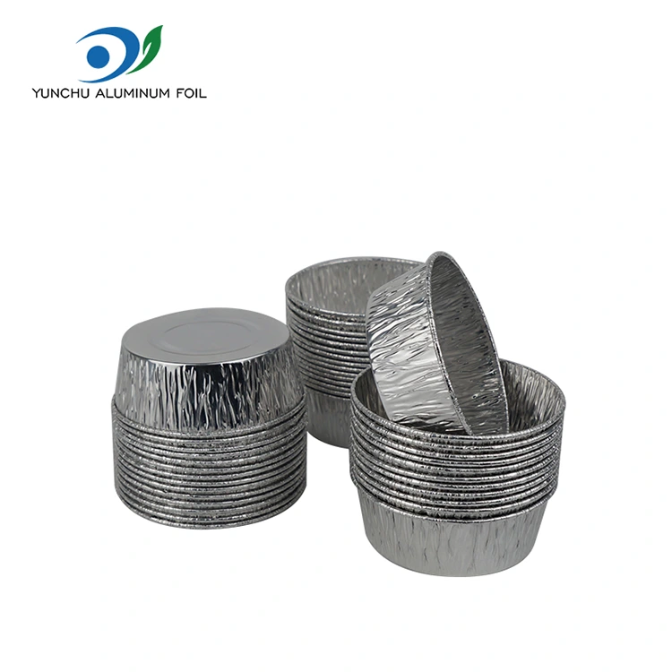 Koogi küpsetustass hõbedase alumiiniumfooliumi toidumahuti