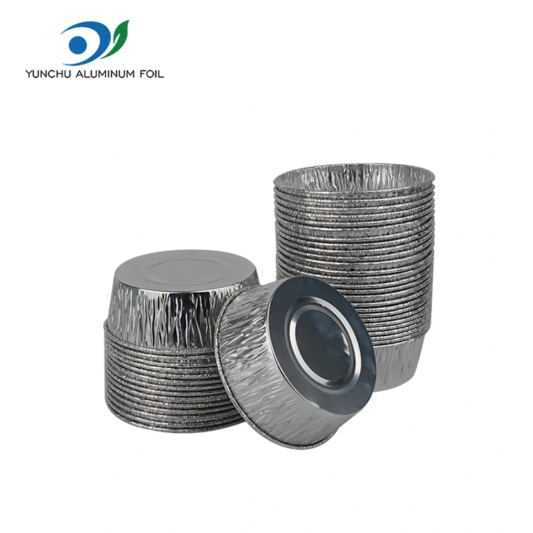 Koogi küpsetustass hõbedase alumiiniumfooliumi toidumahuti