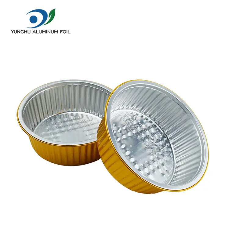 Ühendatavad küpsetusplaadid ümmargused alumiiniumfooliumi anumad