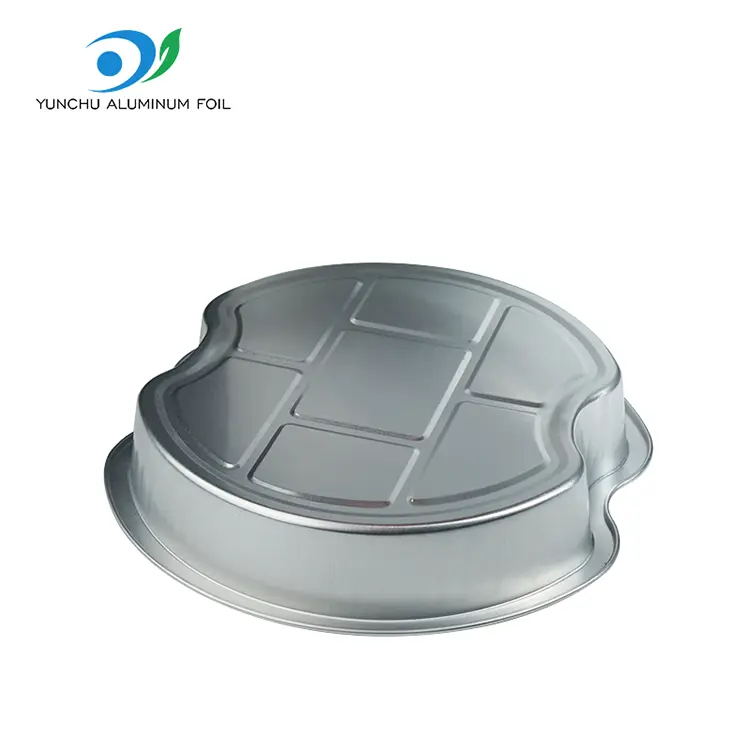 Ühendatavad mitmetasandilised kasutusalad ümmargused alumiiniumfooliumi anumad