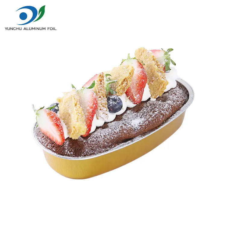 Ovaalne värv sile seina alumiiniumfooliumi anumad