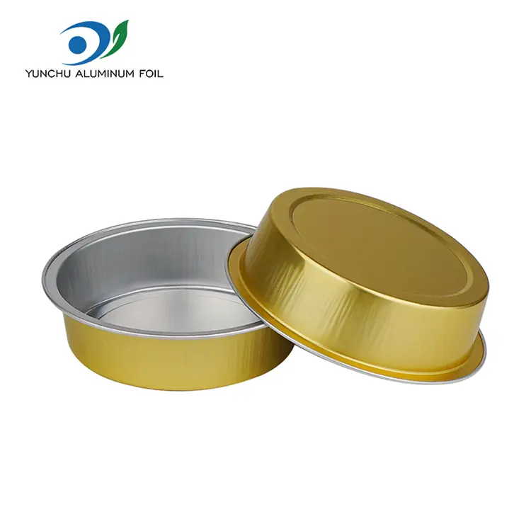 Ümmargune kook küpsetamine sile seina alumiiniumfooliumi anumad