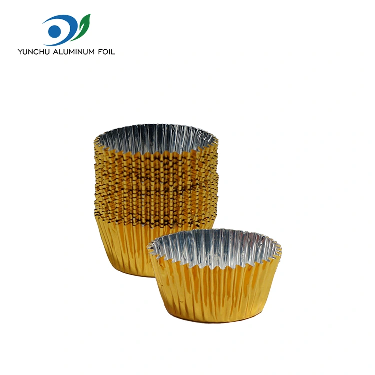 Ümar väike pakk küpsetamine hõbedase alumiiniumfooliumi toidumahuti